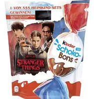 Шоколадные конфеты Kinder Schoko-Bons Netflix Stranger Things 200г