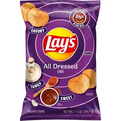 Чипсы Lay's Potato Chips All Dressed 219.7г (8939) фото 1
