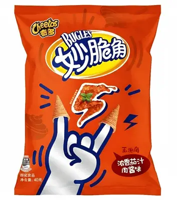 Чипсы Cheetos Bugles Tomato Meat Sauce Flavor 40г (10461) фото 1