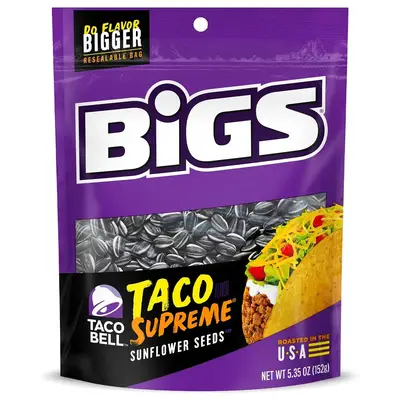 Насіння BIGS Taco Bell Taco Supreme, 150 г (6349) фото 1