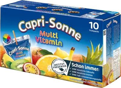 Блок соков Capri-Sun Multi Vitamin 10x200 ml (4357) фото 1