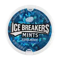 Леденцы ICE BREAKERS Mints Coolmint Sugar Free 42g