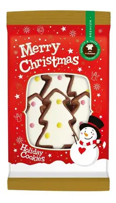 Печиво різдвяне Celpol Decorated Cookies Christmas Tree 200g (5904) фото 1