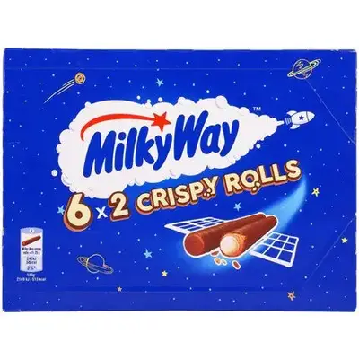 Батончики Milky Way Crispy Rolls 6*22.5g (0399) фото 1
