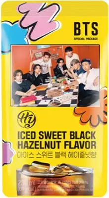 Кавовий напій Hy BTS Iced Sweet Black Hazelnut Coffee 230мл (10421) фото 1