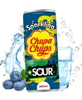 Газований напій Chupa Chups Sour Blueberry Soda 250мл