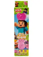 Льодяник Huanledubou Audio Lollipop Strawberry Flavour Minecraft Стив 15г