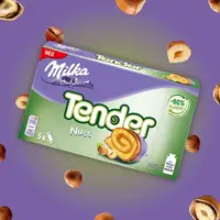 Бисквит Milka Tender Nuss 5шт 185г