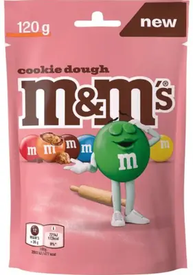 Драже M&amp;M's Cookie Dough 120г (10546) фото 1