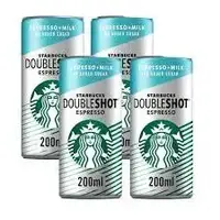 Холодный кофе Starbucks Doubleshot Espresso без сахара 200мл