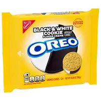 Печенье OREO Black and White Cookie Creme Sandwich Cookies, 302г