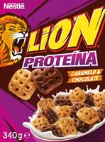 Сухий сніданок Nestle Lion Protein Cereal Caramel and Chocolate 340г