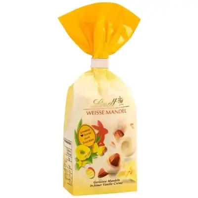 Конфеты Lindt Weisse Mandel 100g (4661) фото 1