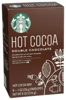 Горячий шоколад Starbucks Hot Cocoa Double Chocolate 170г