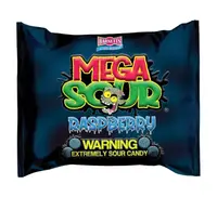 Кислі цукерки Barnetts Sweets Mega Sour Raspberry Candy 104г