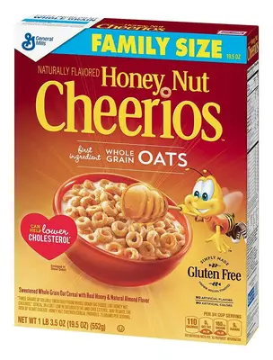 Сухий сніданок Cheerios Honey Nut 552g (0545) фото 1