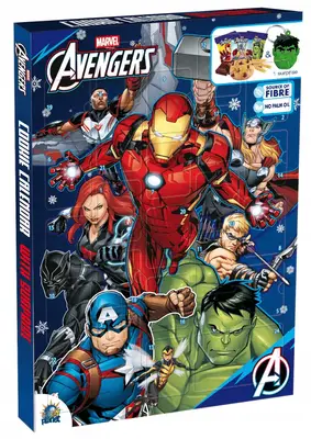 Адвент-календар Candy Planet Marvel Avengers Advent Calendar 132г (9675) фото 1