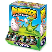 Блок жуйок Fini Dinoeggs Bubble Gum з фруктовим смаком 200 шт.