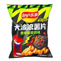 Чіпси Lay's Deep Ridged Spicy Stinky Tofu Flavor 60г