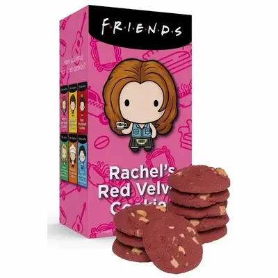 Печенье Friends Rachel's Red Velvet Cookies 150g (2072) фото 1