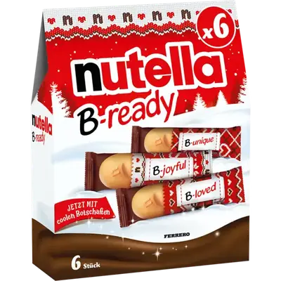 Вафельний батончик Nutella B-ready 100g (5950) фото 1