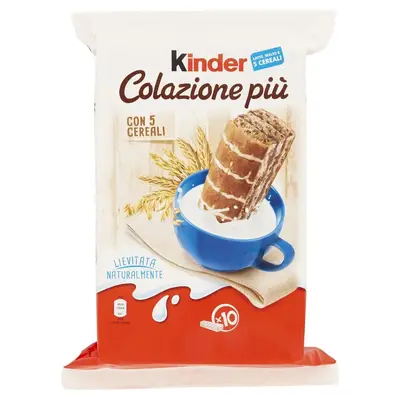 Бисквитное пироженое Kinder Colazione PIU 290g (4734) фото 1