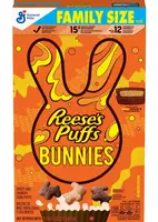 Сухий сніданок General Mills Reese's Puffs Bunnies Breakfast Cereal 557г