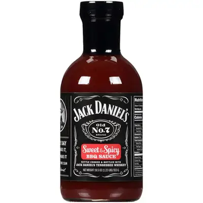 Соус Jack Daniel's Sweet &amp; Spicy BBQ 250мл (11182) фото 1