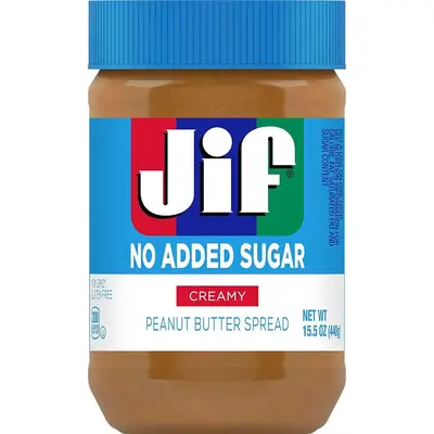 Арахісова паста Jif No Added Sugar Sex Peanut Butter Spread 440g (1372) фото 1