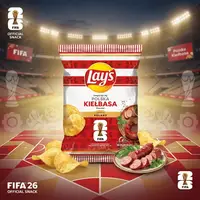 Чіпси Lay's FIFA Polska Kiełbasa 130г