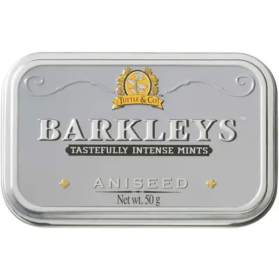 Мятные конфеты драже со вкусом аниса Barkleys Aniseed Mints 50g (6076) фото 1