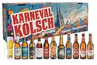 Пивний подарунковий набір Kalea Karneval Kolsch Elferchen з келихом 0.5 л x 11 шт