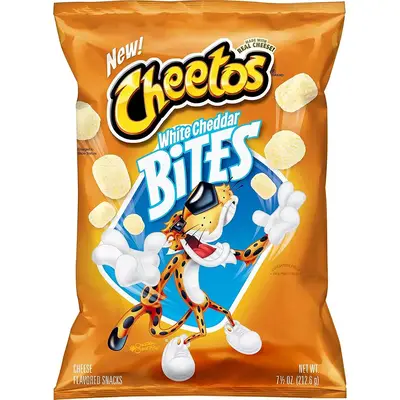 Чіпси Cheetos White Cheddar Bites 212.6 g (1259) фото 1