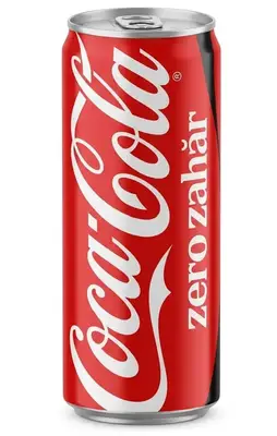 Газований напій Coca-Cola Zero Sugar 330мл (12019) фото 1