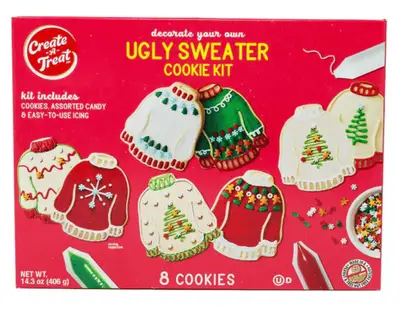 Набор для украшения печенья Create A Treat Decorate Your Own Ugly Sweater Cookie Kit 406г (9663) фото 1