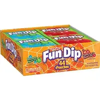 Мікс льодяників Fun Dip Cherry Apple Punches зі смаками вишні та яблука 2x24 шт. (536 г.)