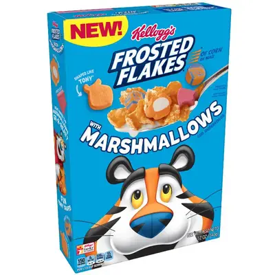 Хлопья Kellogg`s Frosted Flakes with Marshmallows 340g (2244) фото 1