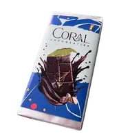 Дубайский шоколад Coral Chocolatier с фисташковой начинкой и катаифи 200 г.