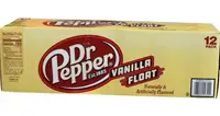 Газированный напиток Dr Pepper Vanilla Float Cans 12 х 355мл