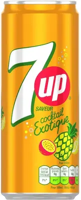 Газированный напиток 7UP Cocktail Exotique 330ml (11370) фото 1