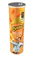 Сирні кульки Cheetos Minis FIFA Lionel Messi Cheddar Flavored 102.7г