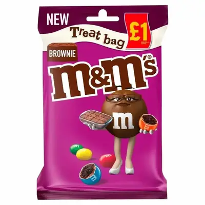Драже M&amp;M's Brownie Chocolate 70g (2066) фото 1