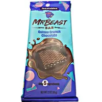 Шоколад Feastables MrBeast Quinoa Crunch Chocolate Bar 60g (ДЕФОРМОВАНО)