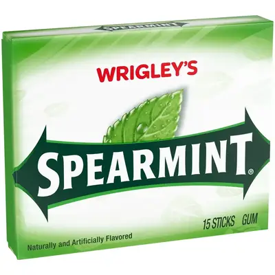 Жуйки Wrigley's Spearmint 37.5g 15 sticks (2865) фото 1