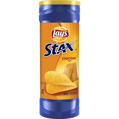 Чіпси Lay's STAX Cheddar 155.9g (2956) фото 1