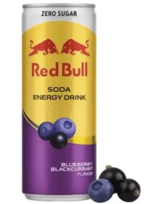 Энергетический напиток Red Bull Blueberry Blackcurrant 250мл (9086) фото 1