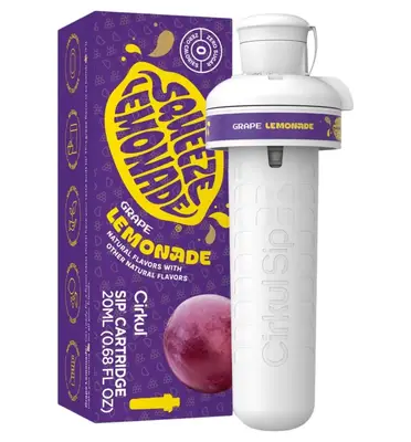 Картридж для напитков Cirkul Grape Lemonade Squeeze Flavors Cartridge 1шт (11545) фото 1