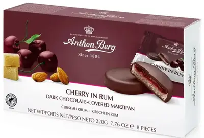 Конфеты с марципаном Anthon Berg Cherry Rum 220 г (7773) фото 1
