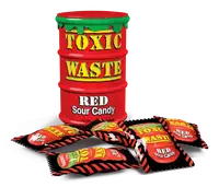 Кислые леденцы TOXIC WASTE RED