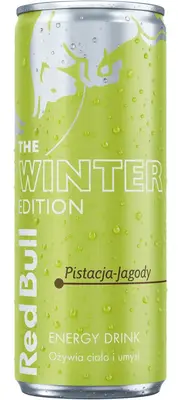 Энергетический напиток Red Bull The Winter Edition Pistacja Jagody 250мл (11881) фото 1